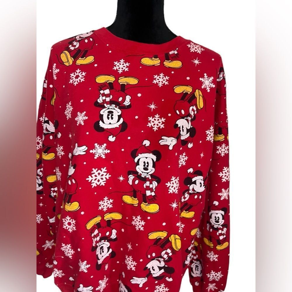 UGLY CHRISTMAS SWEATER DISNEY MICKEY MOUSE‎ HOLIDAY SIZE MEDIUM - Picture 8 of 8